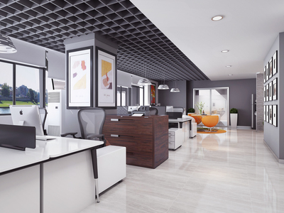 武漢朗晟工程咨詢公司辦公室裝修設(shè)計(jì)